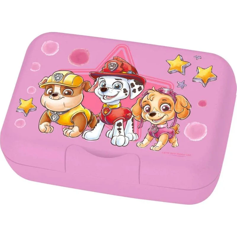 Koziol CANDY Paw Patrol Lunchbox mit Trennschale - Organic Pink