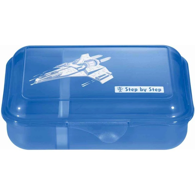 Step by Step Starship Galactus Lunchbox blau 0,9 L