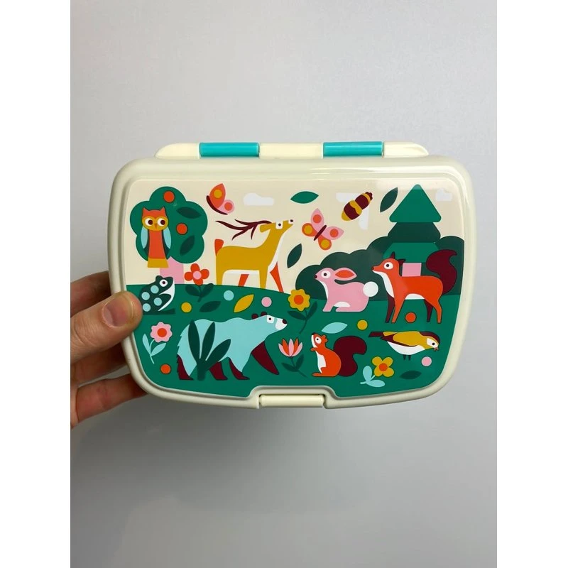 Rex London Lunchbox Woodland mit Klickverschluss