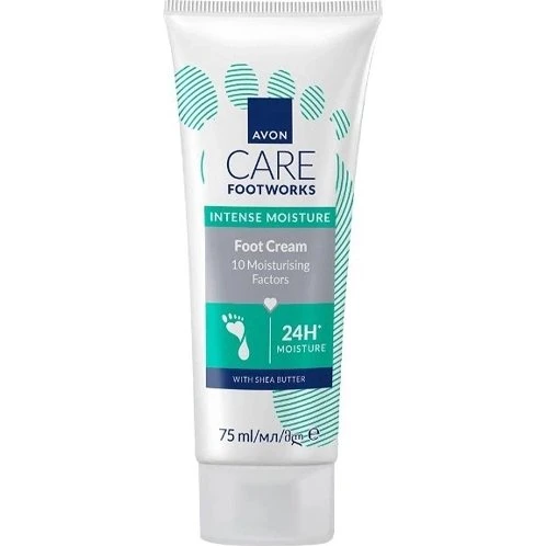 AVON foot works Intensive Feuchtigkeitscreme 75 ml