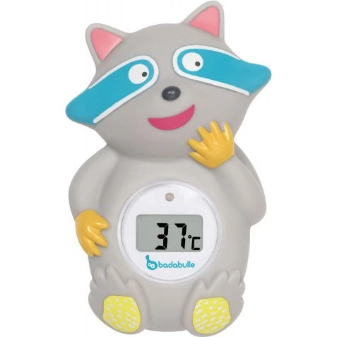 Badabulle Waschbär-Badethermometer