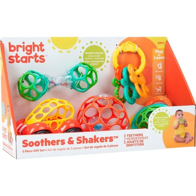 Bright Starts Soothers & Shakers 5-Piece-Geschenkset