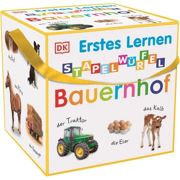 DK Erstes Lernen Stapelwürfel Bauernhof