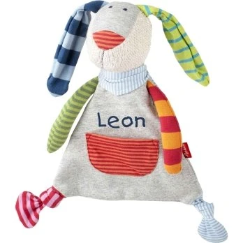 Sigikid Ringel Dingel Hase Schnuffeltuch 23x20x8 cm