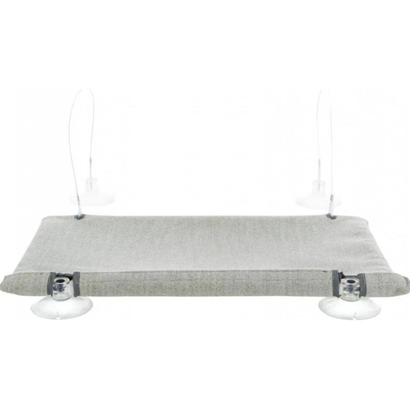Trixie Fensterbett grau 50x30 cm