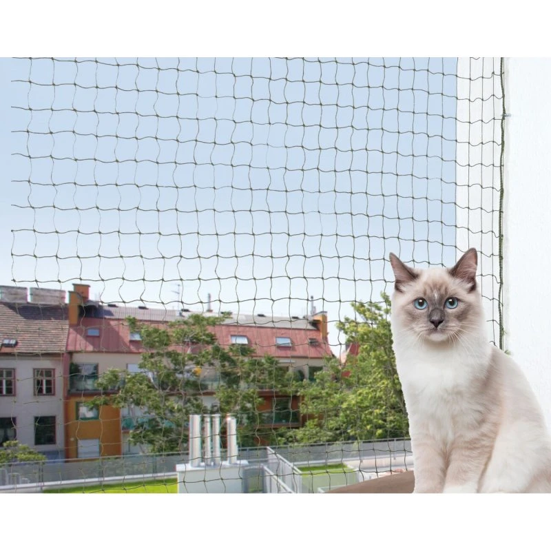 Trixie Cat Protect Katzennetz 4 m, drahtverstärkt