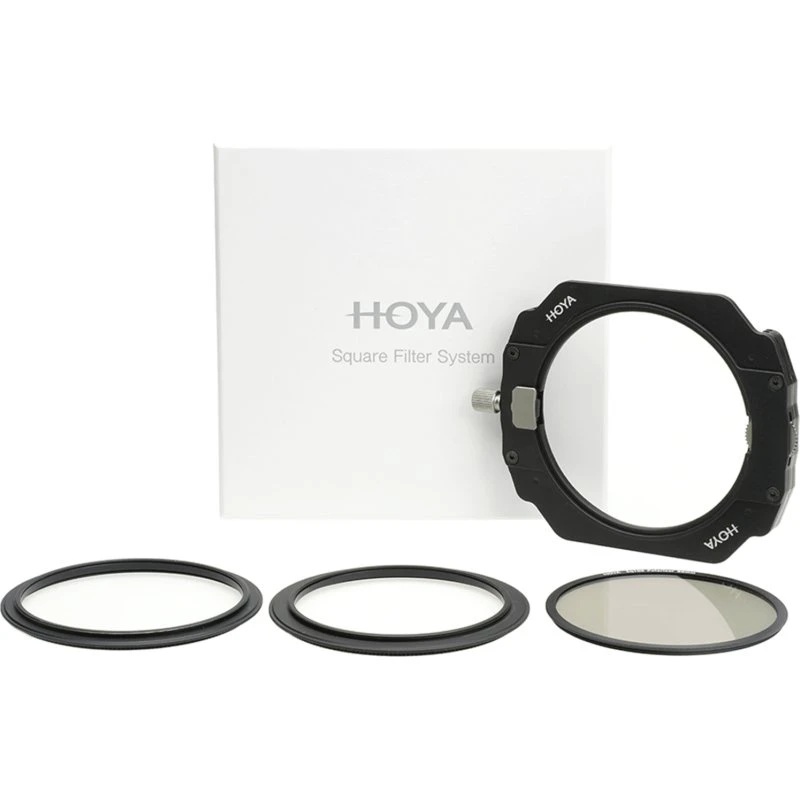 Hoya Sq100 Holder Kit mit Polfilter und Adaptern