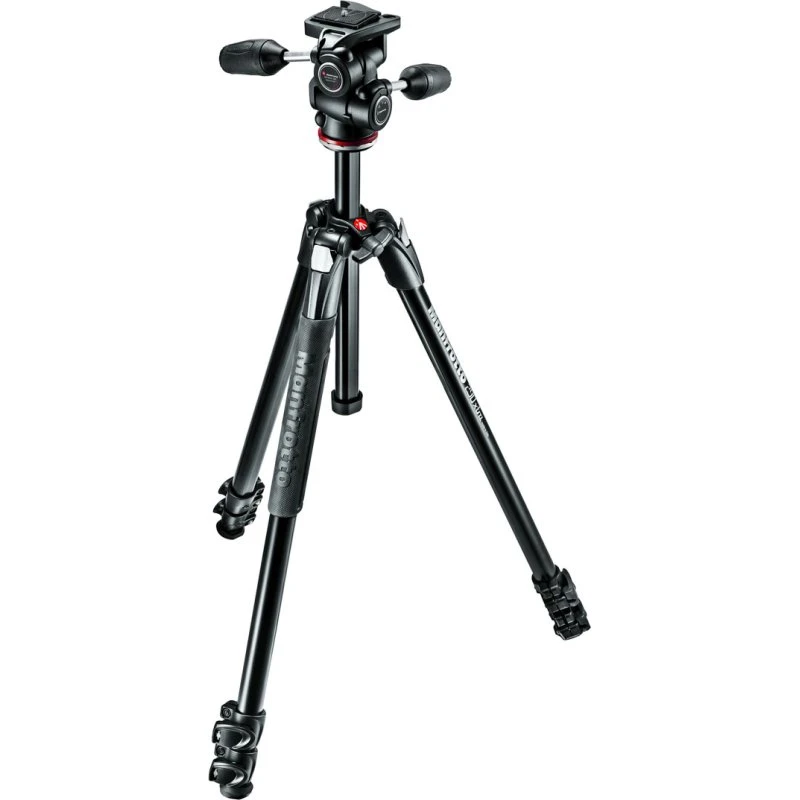 Manfrotto 290 XTRA Alu-Stativ mit 3-Wege-Neiger