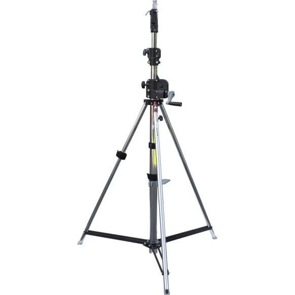 Manfrotto Kurbelstativ 3-Segment silber