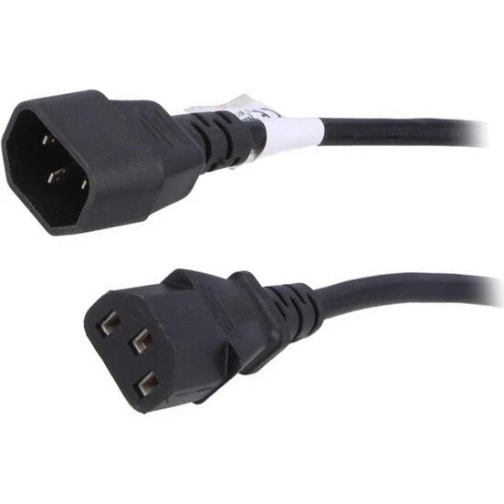 AKYGA AK-PC-11A Kabel 5m schwarz IEC C13 weiblich C14 männlich