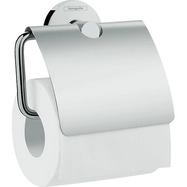 hansgrohe Logis UNIVERSAL Papierhalter chrom mit Deckel