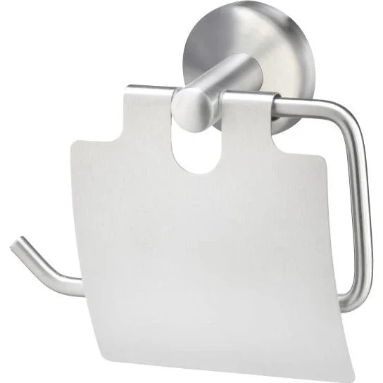 TrendLine Edelstahl Toilettenpapierhalter gebürstet mit Deckel