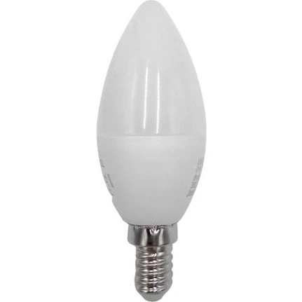 LED-Kerzenlampe 5,5W E14 warmweiß, 10.000 h Lebensdauer