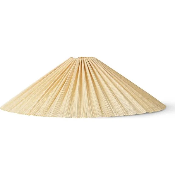 HKliving Plisse Lampenschirm Ø 44 cm ivory