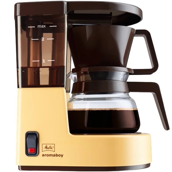 Melitta Aromaboy Kaffeemaschine 2 Tassen beige