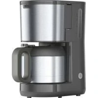 Braun PURSHINE KF1505GY Filterkaffeemaschine 1,2 L Grau-Edelstahl