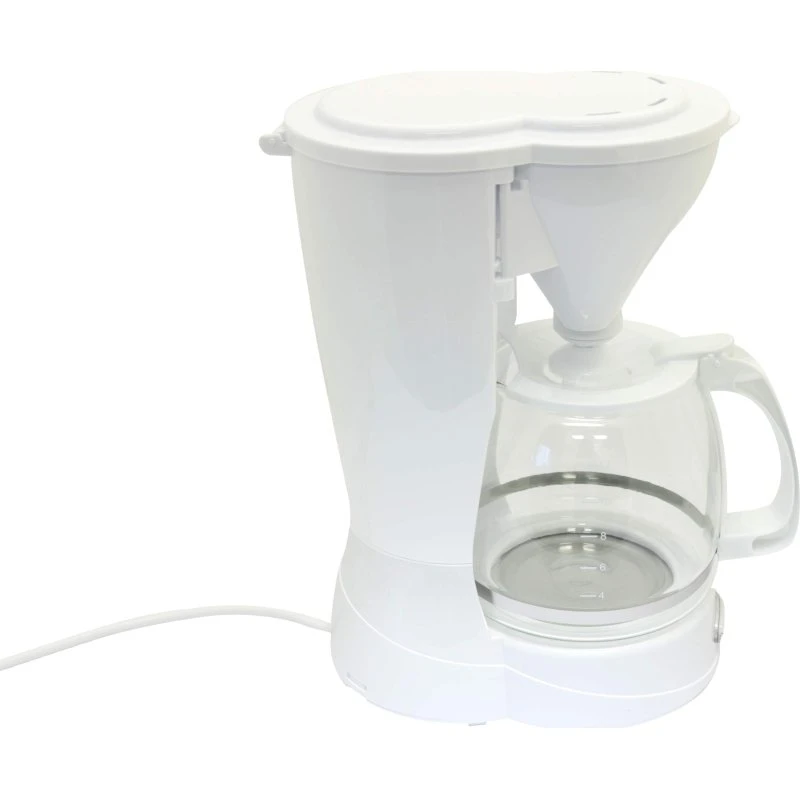 Deski Kaffeemaschine 800 W, 1,5 L, weiß, bis 12 Tassen