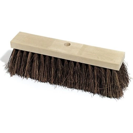 Coronet Saalbesen 40 cm Poly-Kokos Sattelholz