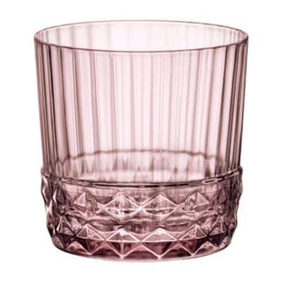 Bormioli Rocco America' 20S Rocks Lilac Rose 30 cl (6er-Set)