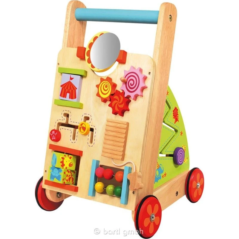 I'm Toy Lauflern-Wagen aus Gummibaumholz, ab 19 Monate