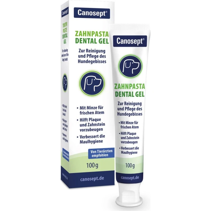 Canosept® Zahnpasta Dental Gel für Hunde 100 g