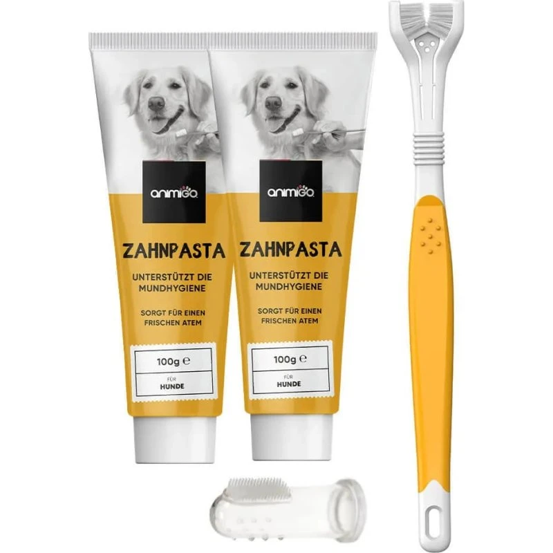 Animigo Denti-Care Zahnpflegeset für Hunde