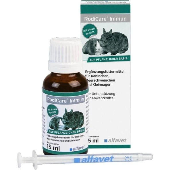 RodiCare Immun 15 ml für Kaninchen, Meerschweinchen & Kleinnager