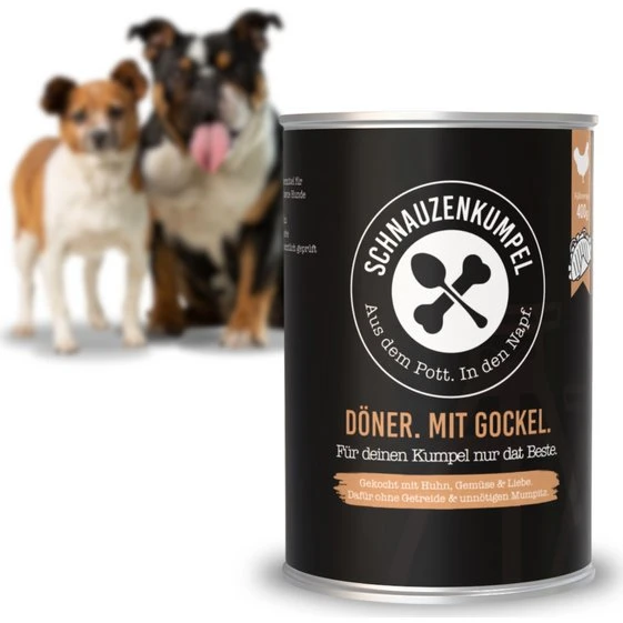 Schnauzenkumpel Döner Mit Gockel 400g