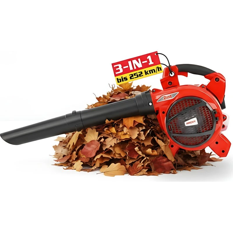 HECHT 9280 Benzin-Laubsauger 3-in-1