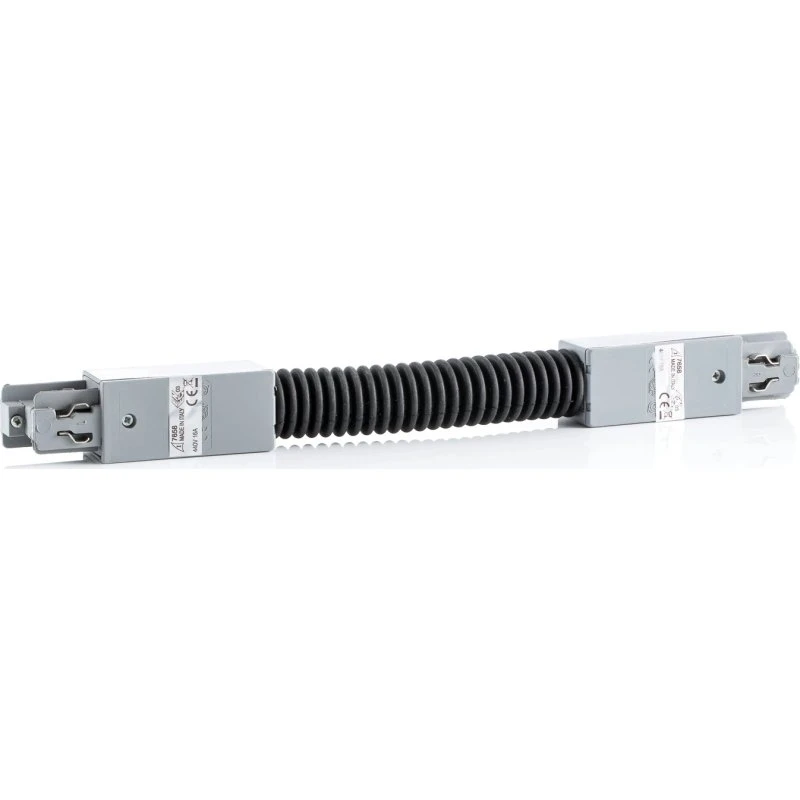 Ivela Flexverbinder 3-Phasen-Schiene Quadro, weiß/schwarz