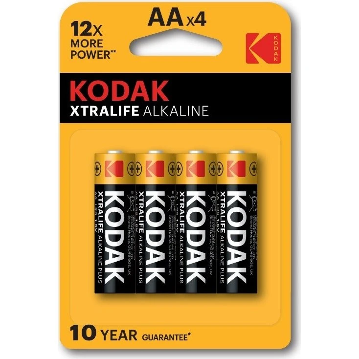 Kodak XTRALIFE AA Alkaline Batterien (80 Stück)