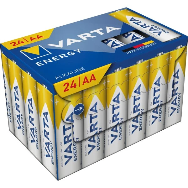 VARTA Energy AA 24er-Pack Schwarz