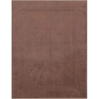 Betz Luxus Badvorleger 50x70 cm nussbraun 950g/m²