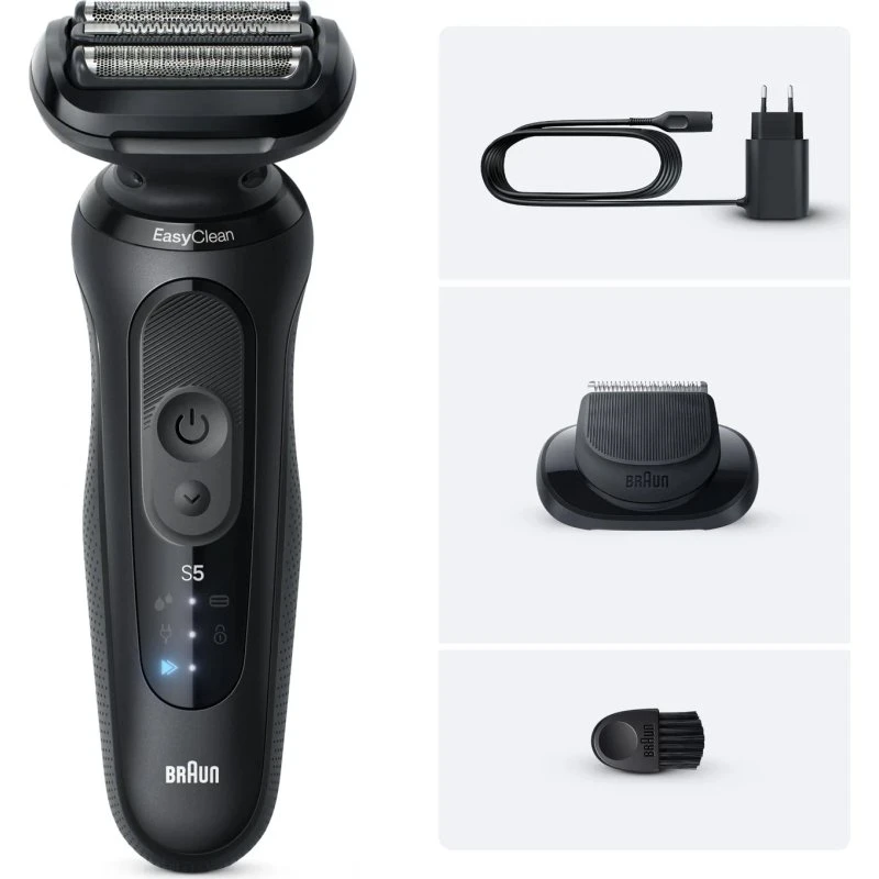 Braun Series 5 52-N1200S Nass&Trocken Rasierer, Li‑Ion, 50 Min