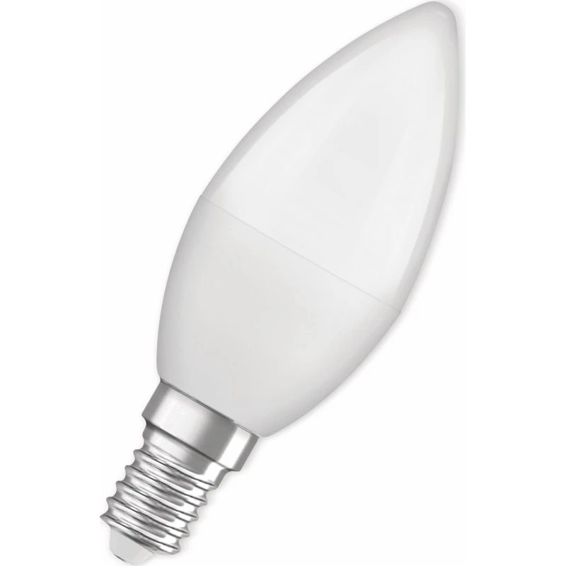 Osram LED Star Classic E14 Kerze Matt 4,9W 470lm 4000K Kaltweiß