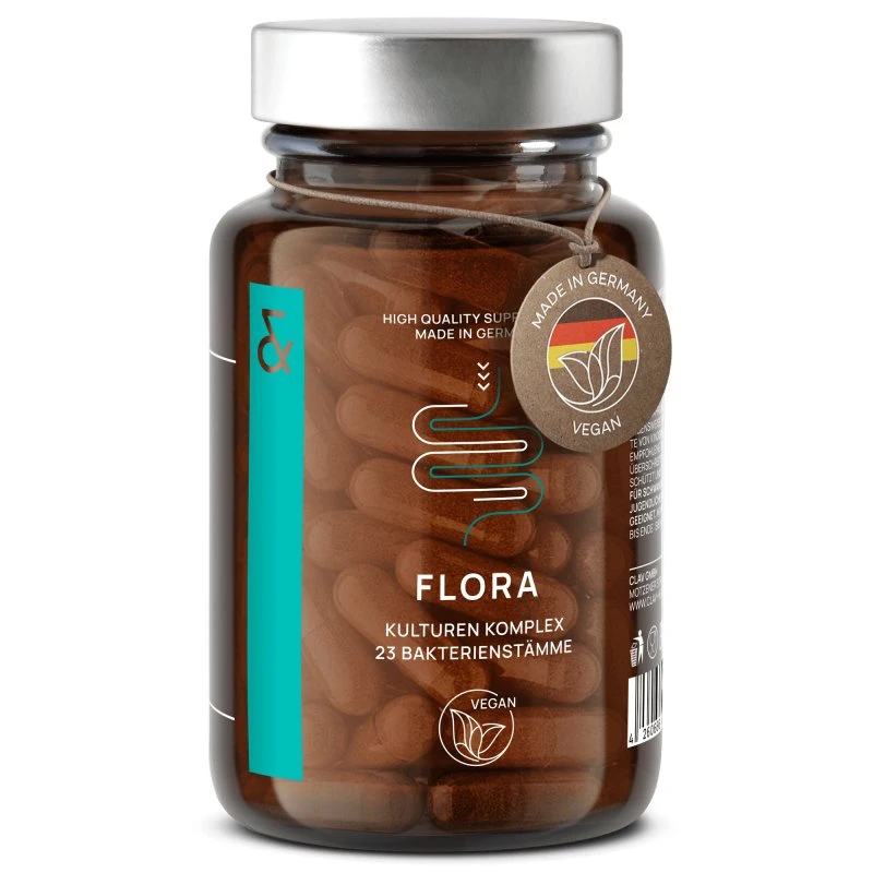 Clav N°15 FLORA 23 Bakterienkulturen 60 Kapseln