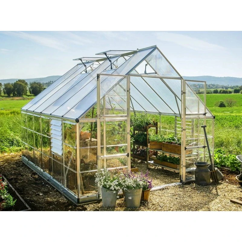 Canopia Balance Alu-Gewächshaus 3,66 x 3,04 m silber