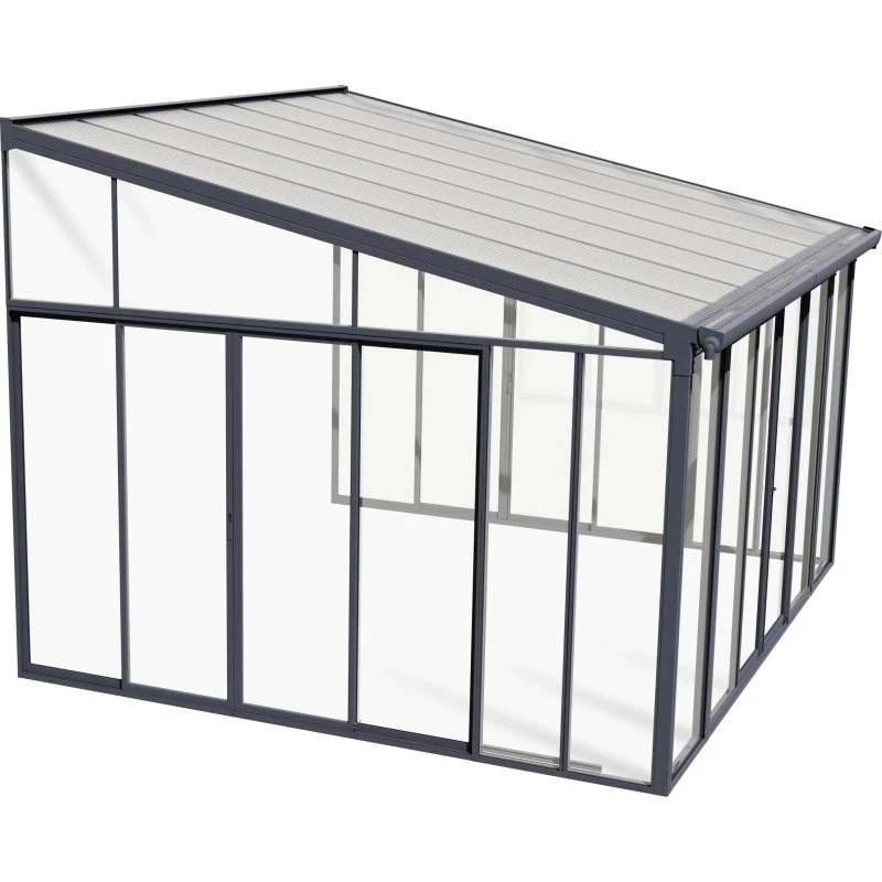 Canopia SanRemo 4x4,35 m Alu-Wintergarten Grau