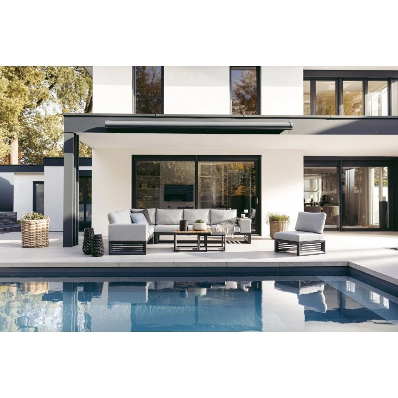 Niehoff Malta Loungetisch S anthrazit 60x60x35 cm