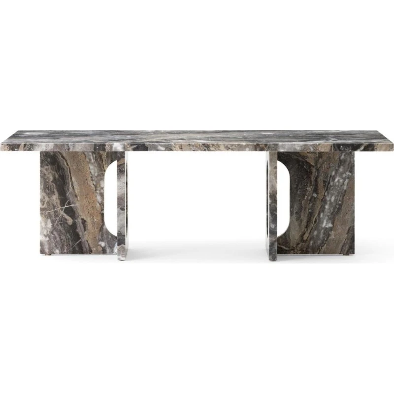 Audo Androgyne Couchtisch 120x45 cm Graue Galaxie