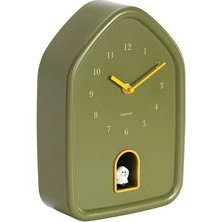 Karlsson Wanduhr Modern Doggy Luxury Green
