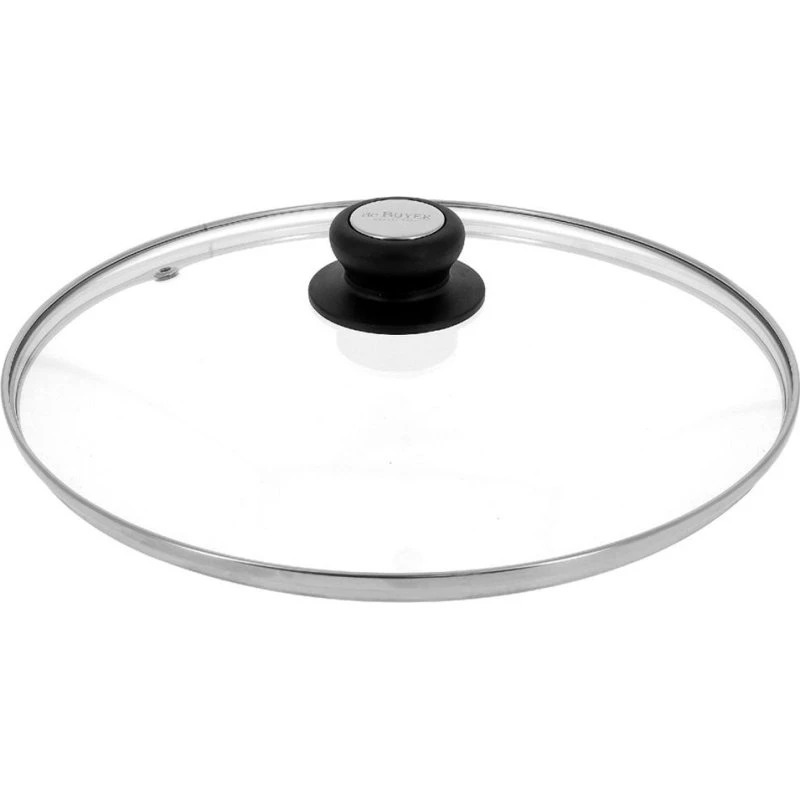 de Buyer Glasdeckel Ø 16 cm mit Bakelitgriff
