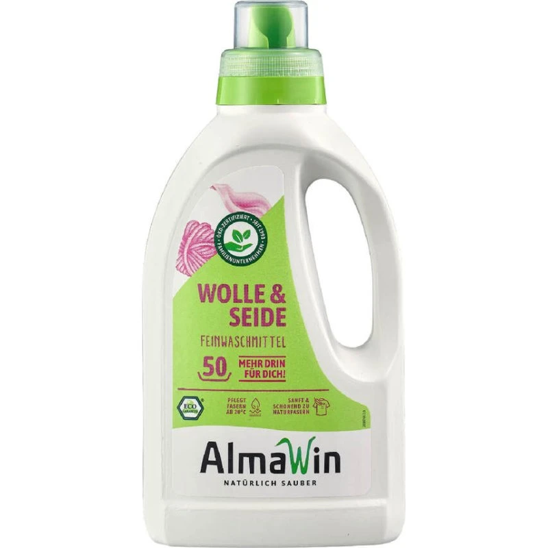 AlmaWin Wolle & Seide Flüssigwaschmittel 750 ml