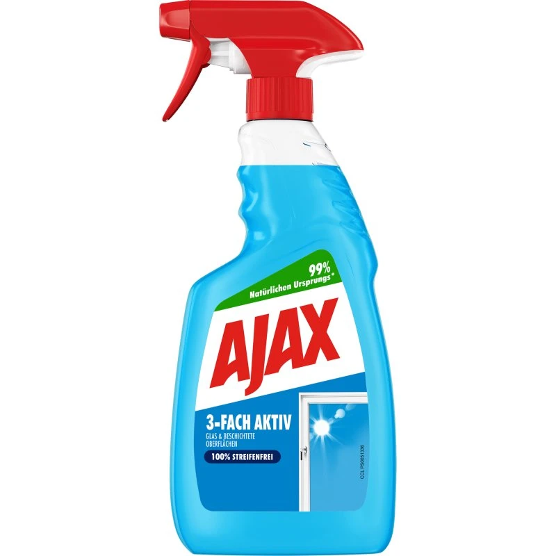 Ajax Glasreiniger 3-Fach Aktiv 500 ml