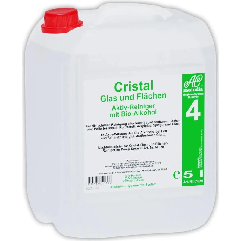 Cristal Glas- & Flächenreiniger 5 L Kanister