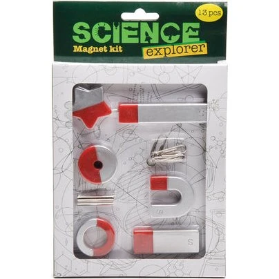 Science Explorer Magnet Set 6 Stück + Zubehör