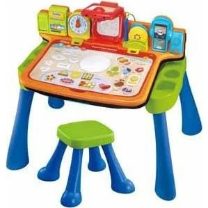 VTech 5-in-1 Magischer Schreibtisch Grün/Blau