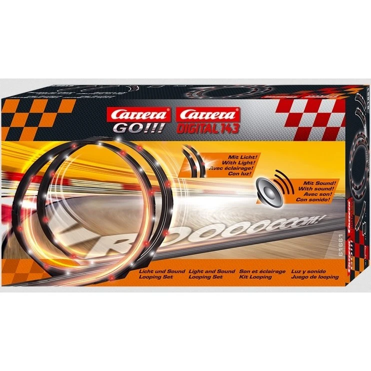 Carrera GO!!! Digital 143 LED Looping Set mit Sound
