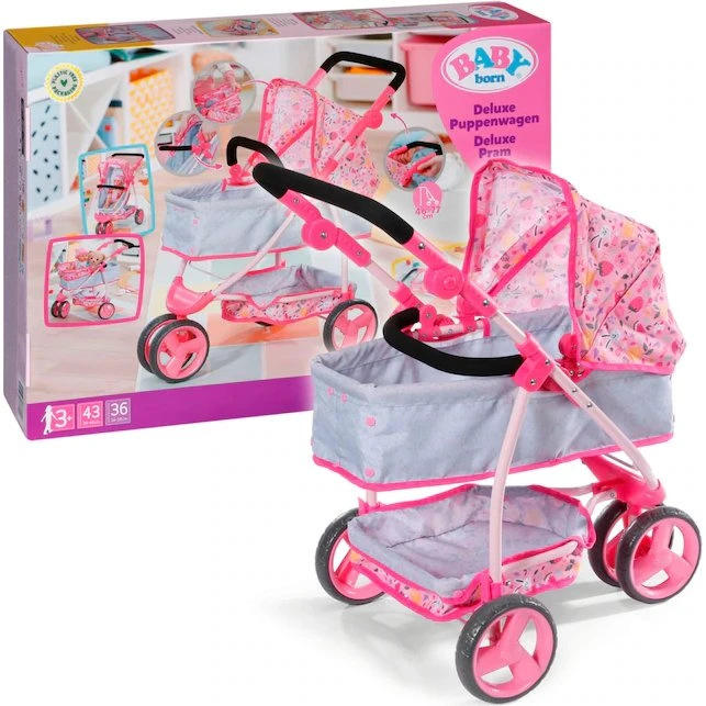 ZAPF BABY born Deluxe Puppenwagen