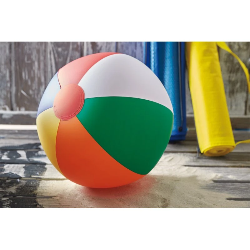 OCEAN Werbe-Strandball 26 cm regenbogen
